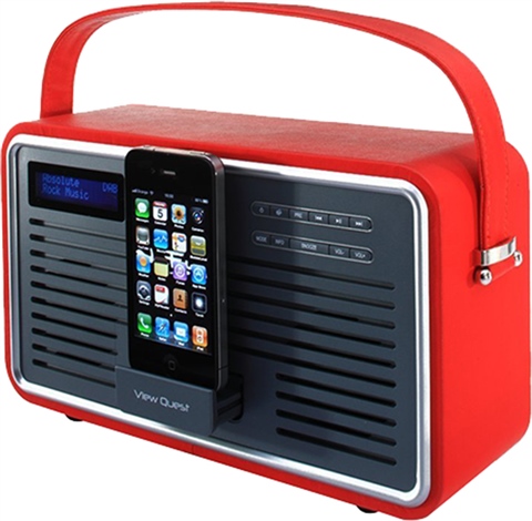 Alimentatore 5V 2A 10W Per Radio View Quest Retro DAB E DOCK - Adattatore Universale Con Spina 5.5x2.1/2.5mm